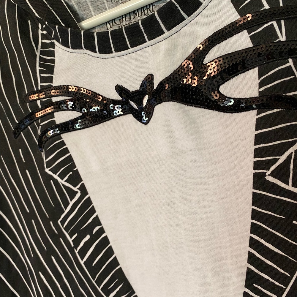 Nightmare before Christmas jack skellington hooded tshirt - Picture 3 of 5